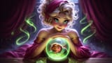 AI Crystal Ball Gypsy Elsa (255)