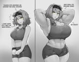 female-muscle-growth-Goldenglow-(Arknights)-Arknights-8485084