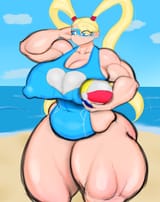 strongfat mika beach ball color