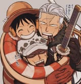 __monkey_d_luffy_trafalgar_law_and_smoker_one_piece_drawn_by_tonta_tonta1231__9fbf0a45dd79dee16a060a8424bfe2f3