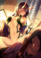 __shuten_douji_and_minamoto_no_raikou_fate_and_1_more_drawn_by_reroi__ff89ed8fe61d1134c66c45d4954daa35