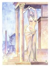 mirror statue