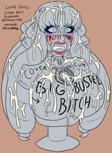 z4-15+TY+Sketches+Luvia+stone+bust+bukkake+bodywriting