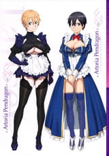 SAO x FGO - Eugeo and Kirito x Maid Artoria