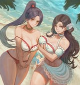 __momiji_tamaki_and_sayuri_dead_or_alive_and_3_more_drawn_by_voidmakerz