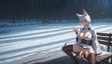 Snowy Park Kaga (Azur Lane)