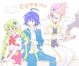 __suzuki_iruma_valac_clara_and_asmodeus_alice_mairimashita_iruma_kun_drawn_by_jakka993__ee209836c1c32ffa40059388762c4bbf