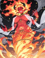 hot demon djinn efreet girl