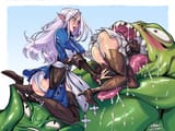 ysayle_and_wol_defeated_by_gelato__ff14_vore__by_yohaneb44