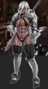 muscle elf warrior