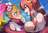 nsfw, best quality, very aesthetic, outside in sunny field, daylight, [[drawn by s-1074065811