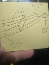 string-to-elastic-band-connection-point-drawing