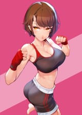 yande.re 565394 ass ataruman cleavage endoroshi gym_uniform horns tower_of_god