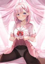 absolute best upskirt cute shy pantsu double illust_90585090_20220107_121625