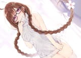 JPG VERSION yande.re 910955 dress megane miyamoto_sakura miyamoto_sakura_ga_kawaii_dake_no_shousetsu. rurudo sweater thighhighs