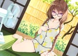 JPG VERSION yande.re 910978 megane miyamoto_sakura miyamoto_sakura_ga_kawaii_dake_no_shousetsu. pajama possible_duplicate rurudo