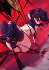 JPG VERSION yande.re 1044897 bondage heels kill_la_kill matoi_ryuuko mitsu_(mitsu_art) nipples no_bra pussy thighhighs torn_clothes