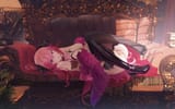 yande.re 1152030 heels horns indie_virtual_youtuber no_bra nopan omone_hokoma_agm pussy sakurada_hane tattoo thighhighs