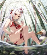 COMPRESSED VERSION yande.re 927265 bikini hololive horns kitabana nakiri_ayame swimsuits