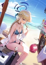 JPG VERSION yande.re 1095153 asuma_toki bikini blue_archive fogeun garter halo open_shirt swimsuits