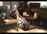 COMPRESSED VERSION yande.re 830834 benghuai_xueyuan cosplay garter genshin_impact kamisato_ayaka maid pantyhose ribao rita_rossweisse