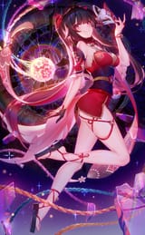yande.re 1170904 garter honkai__star_rail japanese_clothes lightria no_bra sparkle_(honkai__star_rail) tattoo