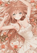 RESIZED VERSION yande.re 1186364 cleavage dress elf no_bra pointy_ears summer_dress weri
