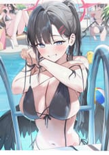 __hasumi_ichika_tsurugi_and_tsurugi_blue_archive_drawn_by_houraku__f98ba8dc26777eefca7da66712ba8d18