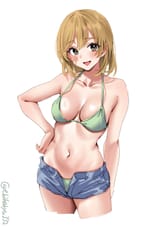 __oboro_kantai_collection_drawn_by_ebifurya__2e4048396dde15004e53d89c17259657