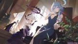 yande.re 1150289 amau_ako blue_archive devil dress halo horns mossi no_bra sorasaki_hina wallpaper wings