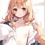 yande.re 1082137 ke-ta kirisame_marisa nipples no_bra open_shirt touhou undressing