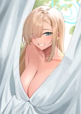 yande.re 1107132 blue_archive halo ichinose_asuna nonbire topless