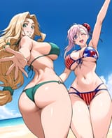 __miyamoto_musashi_miyamoto_musashi_miyamoto_musashi_and_quetzalcoatl_fate_and_1_more_drawn_by_zantyarz__6873932a2a976fbadf44989d496556c8