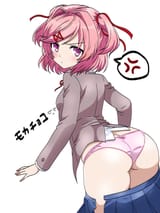 __natsuki_doki_doki_literature_club_drawn_by_mochachoco__f769b337453f49be55cd45c74537eb05