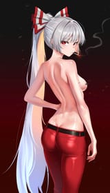 __fujiwara_no_mokou_touhou_drawn_by_leo23__59fc9c935bc634a8bbd7cb5f42bb69a4