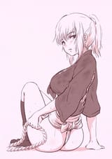 Erika Itsumi Sitting and Looking Back