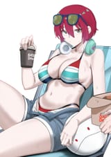 __amate_yuzuriha_and_haro_gundam_and_1_more_drawn_by_cliov__b387ea0296023dfc28173984c78e0942