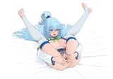 __aqua_kono_subarashii_sekai_ni_shukufuku_wo_drawn_by_carlo_montie__eac6c9966442b14d09d585e1b6a87871