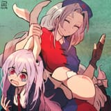 Eirin and Reisen (maru_ya)