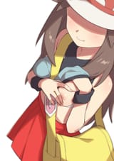Leaf boob peek