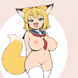 33274-3329845320-masterpiece, best quality, amazing quality, very aesthetic, absurdres, 2000s _(style_), 1girl, solo, yellow fox ears, yellow fox