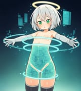 33279-2683699823-masterpiece, best quality, amazing quality, very aesthetic, absurdres, by onyhakase, loli, white hair, green eyes, science ficti