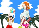 __nami_and_monkey_d_luffy_one_piece_drawn_by_aji_of_aji55__a7dcd349692c31d42ebf0dc803710b15