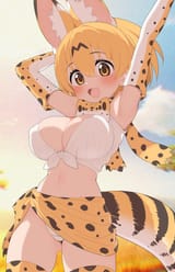 __serval_kemono_friends_drawn_by_ransusan__b116b0d6a0ffd459be1c5a7e4408a176