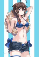 __shigure_and_shigure_kai_san_kantai_collection_drawn_by_sugue_tettou__b03ce3a0482ea320663bd8d8bf2757e0