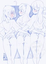 Uta Sakura, Kokoro Shigure, &amp; Nana Aokaze Getting Ready For The Festival