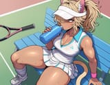 Catgirl Tennis Player 1-min
