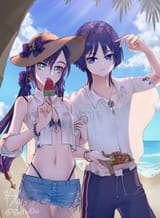 __scaramouche_and_mona_genshin_impact_drawn_by_zentreeles__f0823ef3f0c2cb4e818c0202e712d218