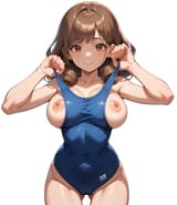 brown-hair,-layered-bob-to-shoulder,-brown-eyes-swimsuit