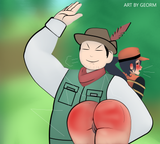 hiker_mick_vs_ranger_jenna_by_artbygeorm_dk85143